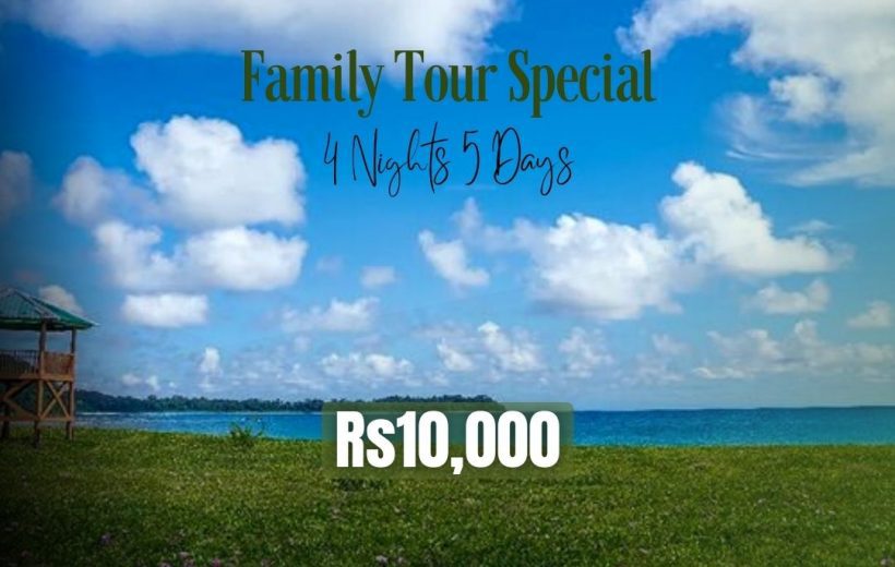 Family Tour Special 4 NIGHTS 5 DAYS (Standard)
