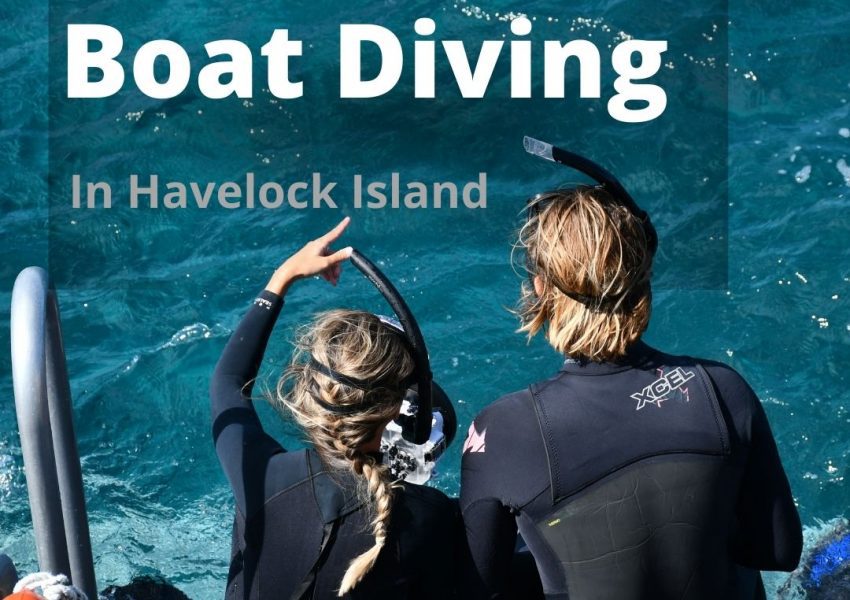 Boat Diving in Havelock Andaman