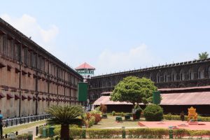 Insie the Cellular Jail in Port Blair which is a must visit tourists spot of Adaman