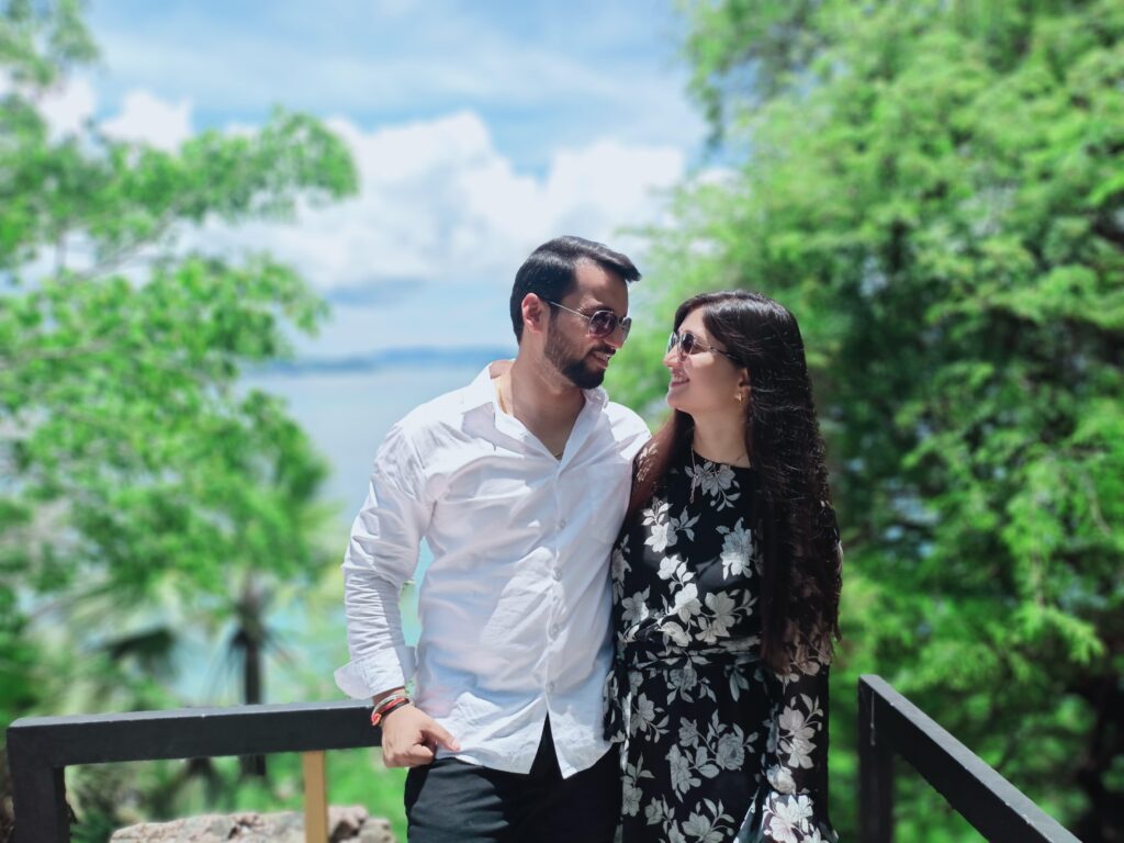 Koushal Singh and Jayanti on their honeymoon trip with Dekho Andaman