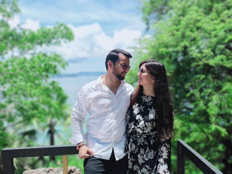 Koushal Singh and Jayanti on their honeymoon trip with Dekho Andaman