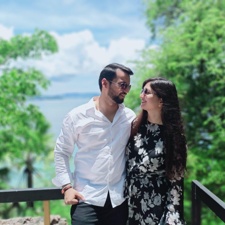 Koushal Singh and Jayanti on their honeymoon trip with Dekho Andaman