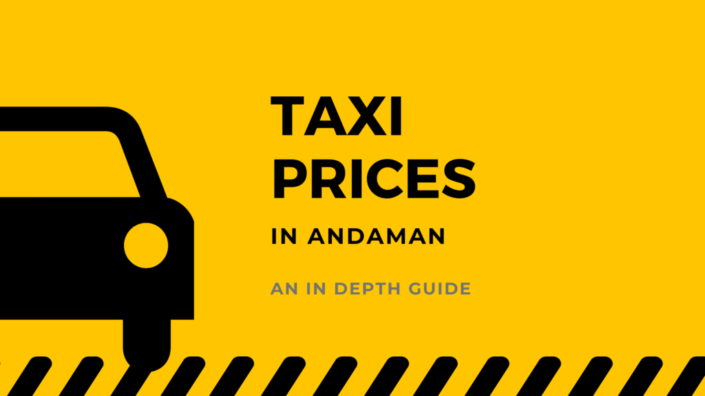 Andaman taxis and cab price list